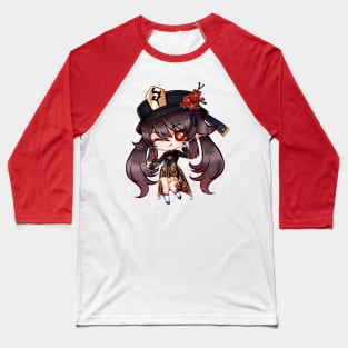 Hu Tao chibi Baseball T-Shirt